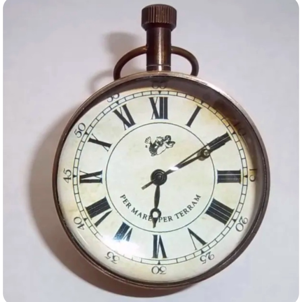 NIB....Authentic Models.....The Eye of Time Pocket Watch